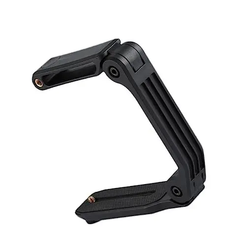 Produktbild: BELLIFFY Handgehaltener Telefonständer Und Kamerahalter-stabilisator – Mit Material Und Komfortablem U-förmigen Griff 1/4-zoll-schraubpassung