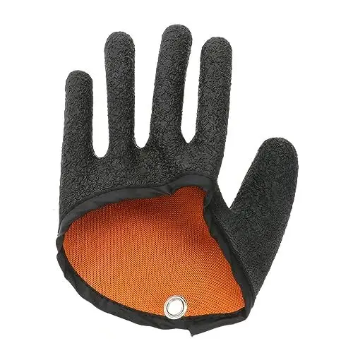 Produktbild: BELLIFFY rutschfeste Angelhandschuhe 1 Stück Handschuh Fischfangwerkzeug Atmungsaktives Material Bequem Für Aktivitäten Zufällige Farbe