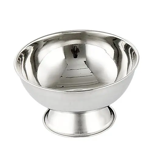 Produktbild: BELLIFFY 1stk Rasierschale Aus Edelstahl Herren Rasiercreme Pflegepaket Für Männer Rührschüssel Für Rasierseife Rührschüssel Rasieren Rasierseifenschale Männer Rasierschüsseln Silver