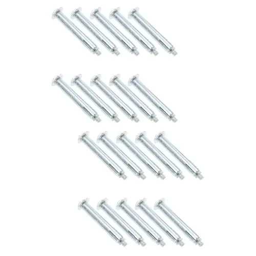 Produktbild: BELLIFFY 20 Stk Bodensicherungsschraube Geschwindigkeiten Spreizschraube Abs Dehnschrauben Schraube Bolzen Spikes Asphaltanker Asphalt-spike-bolzenanker Asphaltbolzen Eisen