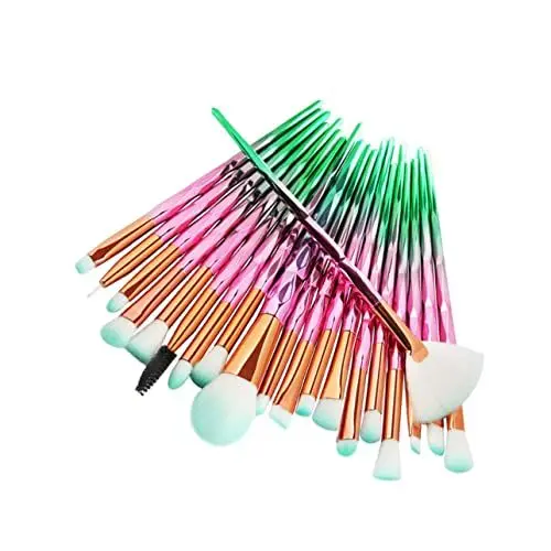 Produktbild: BELLIFFY 20 Teiliges Set Kosmetikpinsel Augen Make Up Pinsel Gesichts Make Up Make Up Eyeliner Pinsel Professionelles Make Up Lidschatten Pinsel Lidschatten Behälter Rouge Pinsel