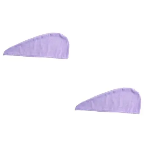 Produktbild: BELLIFFY 2St Haartrockentuch handtücher haar handtuch Schnelltrocknendes Handtuch mikrofaser-handtuch microfaserhandtuchtuch fast dry trockentuch waschtücher Haartrockenhaube Violett