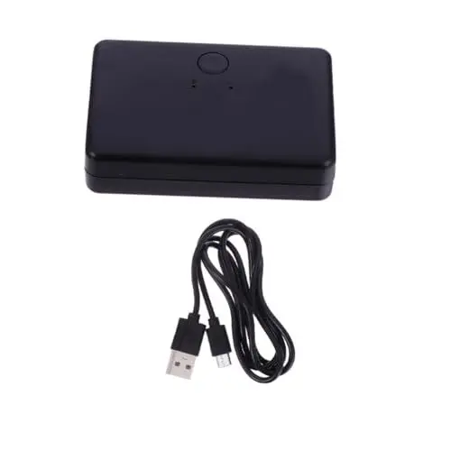 Produktbild: BELLIFFY 2 Netzwerkschalter Splitter für Internetkabel Hub für Verlängerungskabel Handy-Ladestation USB-Hubs stegleitung netzwerkswitch Internet-Splitter tragbares Reisezentrum Abs Black