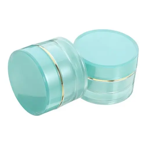 Produktbild: BELLIFFY Nachfüllbare Make-up-flaschen Tragbare Cremetiegel Für Reisen Business Camping Acryl-reisegrößentiegel