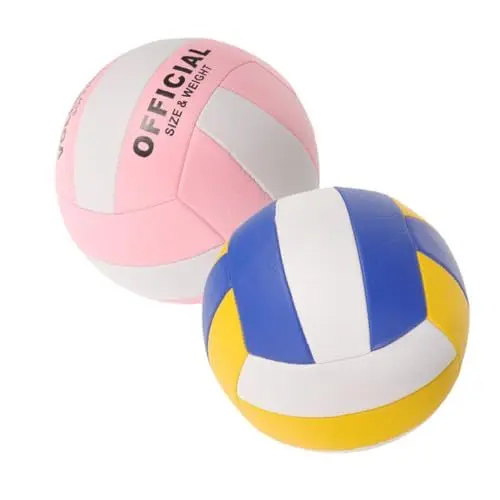 Produktbild: BELLIFFY Volleyball Für Indoor-sportübungen Training Weiches Robustes Material 2er-Pack Lebendig Für Volleyball-Training