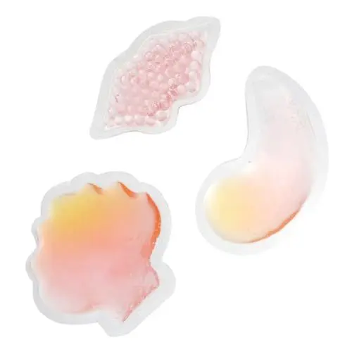 Produktbild: BELLIFFY 3 Gesichtspflege-pads Für Augen Und Lippen Kältetherapie-pads Beruhigende Lippenmaske Therapie-pads Für Das Gesicht Wiederverwendbare Pads