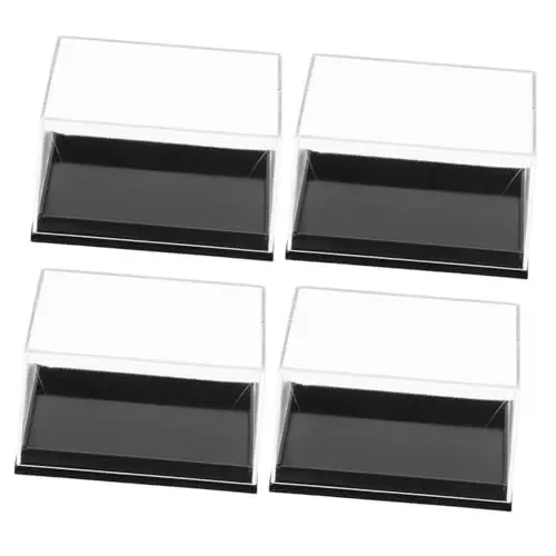 Produktbild: BELLIFFY Mini-vitrine Für Mineralienproben – Kunststoff-vitrine Mit Glatter Textur