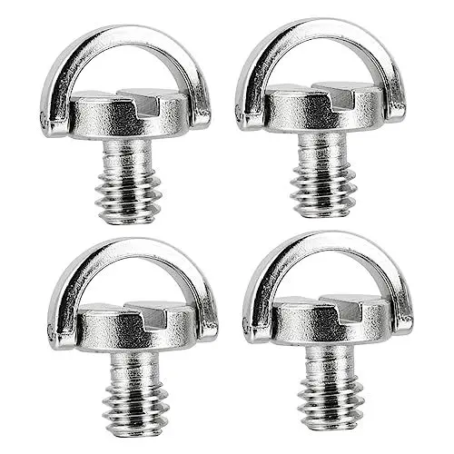 Produktbild: BELLIFFY D Kamera Set 4-TLG. Scharnierbefestigung Für Stativ 1/4 Zoll Gewinde Eisen Einfache Installation