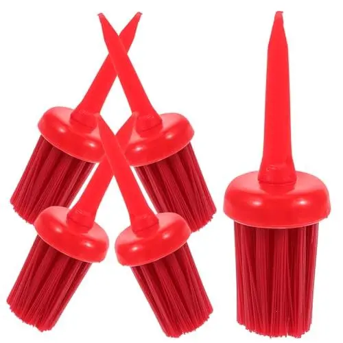 Produktbild: BELLIFFY 5stücke Golf-tees Für Übungsbürste Verschleißfeste Ball-tees Golfzubehör Golfballschalen Golfballhalter Flexible Golfballreiniger Golfmattenhalter Golfreiniger Für Konstante