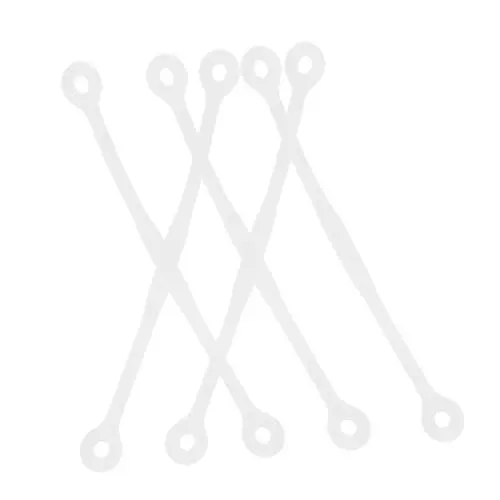 Produktbild: BELLIFFY 5stücke Tennis Racket Dämpfer Transparent Leicht Kompakt Effektive Stoßdämpfung Für Tennisschläger Praktisches Zubehör Für Sportliebhaber Für Täglichen Einsatz