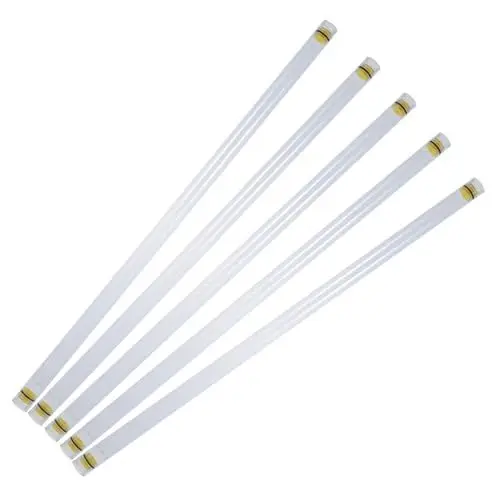 Produktbild: BELLIFFY 5 Stück Bojenrohr Angelposen-aufbewahrungsrohr Angelausrüstung Transparentes Design Leicht Und Praktisch