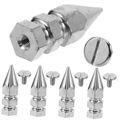Produktbild: BELLIFFY 5stücke Metall Spike Nieten Für Kleidung Handwerk Diy Bastelset Niete Für Schuhe Jacke Hut Stirnband Dekoration