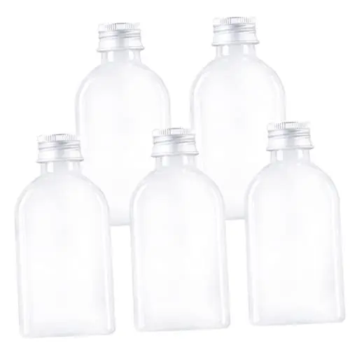 Produktbild: BELLIFFY 5st Trinkflasche Aufbewahrung Von Wasserflaschen Shampooflaschen Für Die Reise Lotionsflaschen Zusammendrücken Praktische Lotion-subflasche Duschgelspender Das Haustier Transparent