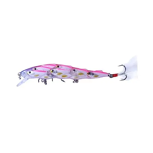 Produktbild: BELLIFFY Angelzubehör Fishing fischen Fisch köder Fischfang fischerzubehör fischköder pedelec Angeln zubehör Rosa