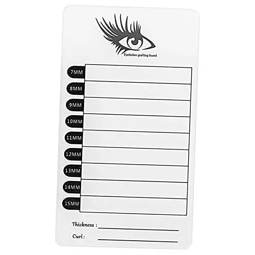 Produktbild: BELLIFFY Wimpernhalter Aus Acryl Wimperndisplay Für Aufbewahrung Wimpern Palette Als Werkzeug Wimpern Extensions Zubehör Für Schönheitssalons
