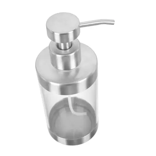 Produktbild: BELLIFFY Edelstahl Lotionsflasche 500 Ml Leere Pumpflasche Für Und Shampoo Wiederverwendbarer Spender Für Flüssigseife Und Lotion