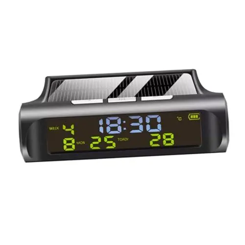 Produktbild: BELLIFFY Innen Auto Digitalthermometer Temperaturanzeige Fürs Armaturenbrett Fahrzeugthermometer Digitaluhr Autozubehör