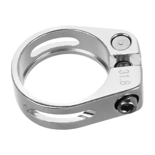 Produktbild: BELLIFFY Sattelstützenklemme Fahrradsattelstützenkragen Aus Aluminiumlegierung Fahrrad Zubehör Sattelrohrclip Klemme Für Sattelstütze