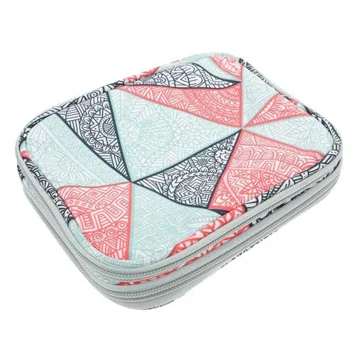 Produktbild: BELLIFFY Häkelnadeltasche Stricknadel-organizer Mit Reißverschluss Stabile Aufbewahrungstasche Für Häkelzubehör Für Häkelnadeln
