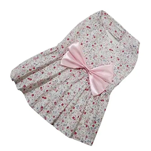 Produktbild: BELLIFFY Haustierrock Dog Costume hundekostüme für Hunde hundegeschenke Hunde Accessories hundezubehör Dog Accessories Hunde-Accessoire Dog Kleidung Party-Hundetuch Kleid für Hund Rosa