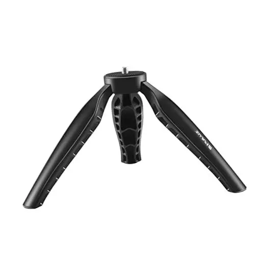 Produktbild: BELLIFFY Kamerastativ handyhalterung Handy aufsteller zubehör Fotografie Klappbares Stativ fotoregal Handy Fotostativ Telefonhalter Broadcast-Stativ zusammenklappbares Videostativ Abs Black