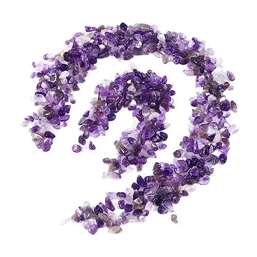 Produktbild: BELLIFFY 100 G Polierte Amethyst-kiessteine Dekorativer Fischtank-kies Für Aquarium Und Garten