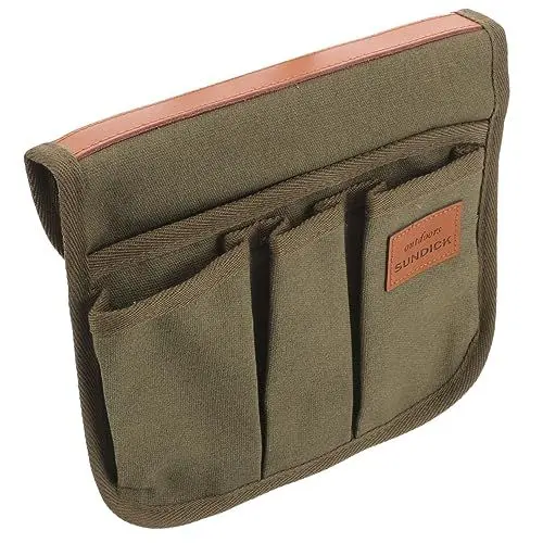 Produktbild: BELLIFFY Outdoor Campingstuhl Seitliche Aufbewahrungstasche Multifunktions Armlehnentasche Campingstuhl Zubehör Tragbare Armlehnentasche Tragbare Sesseltasche Strandkorb Zubehör