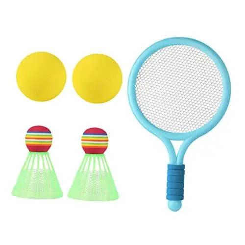 Produktbild: BELLIFFY Realistisches Badminton-tennisschläger-Set Für Kinder Outdoor-sportspielzeug Fördert Fitness Unisex-