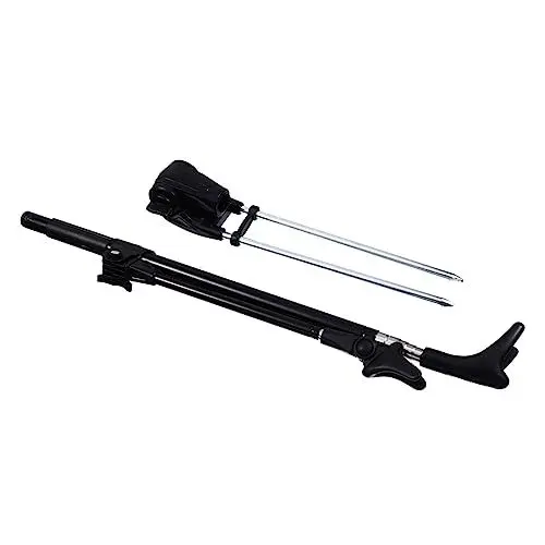 Produktbild: BELLIFFY Verstellbarer Angelrutenhalter 1 Stk Robuster Rutenständer Für Outdoor Angelbedarf Ideal Für Alle Angelrutenarten