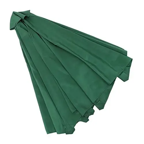 Produktbild: BELLIFFY im Freien patio umbrella parasol plażowy sonnemschirm Regenschirm liefert Stoff für Regenschirm sonnenschirme ersatz Terrassenüberdachung Polyester Green