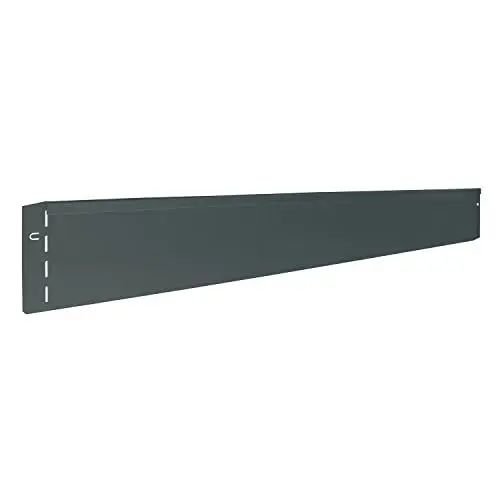Produktbild: bellissa – Rasenkante Metall Corten-Stahl 118x13cm, Nutzlänge 1,15m - Flexible Rasenbegrenzung aus wetterfestem Material für saubere Rasen- & Beetabgrenzung - Beeteinfassung Kante robust & langlebig