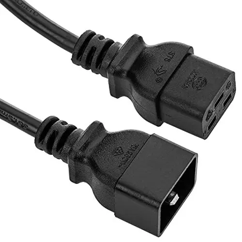 Produktbild: BeMatik - Netzkabel IEC-60320-1.8m (C19/C20)