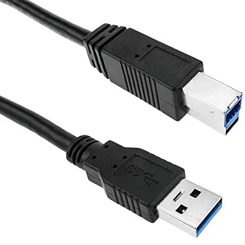 Produktbild: BeMatik - SuperSpeed-USB-Kabel 3,0 (AM/BM) 3m