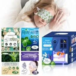 Produktbild: BeMyLady Augenmaske Wärmend 20Pcs Mixpack Dampf Augen Maske Schlafmaske für Augenermüdung Augenringe, Migräne, lidrandpflege, Entspannung für die Augen und den Kärper