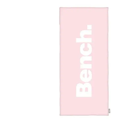 Produktbild: Bench Sport- und Fitnesstuch, Pastel Colours, ca. 50x110 cm + 15 cm Flap, 100 % Polyester, Rückseite mit Überzug für Fitnessgeräte, Integrierte Reißverschlusstasche, Farbe: Rosa, Art.Nr.: 6912602547