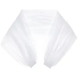 Produktbild: BENECREAT Abnehmbarer Tüllschal, 90cm Weiße Spitze Brautkleider Tüllärmel Durchsichtige Puffärmel Umhänge Überzug Accessoire Für Hochzeit, Kostüm, Formelle Party Abschlussball
