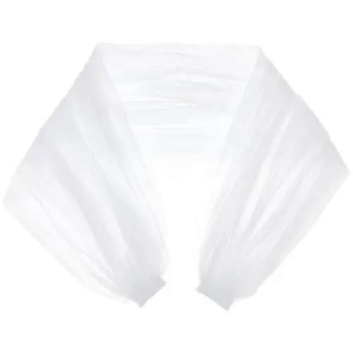 Produktbild: BENECREAT Abnehmbarer Tüllschal, 90cm Weiße Spitze Brautkleider Tüllärmel Durchsichtige Puffärmel Umhänge Überzug Accessoire Für Hochzeit, Kostüm, Formelle Party Abschlussball