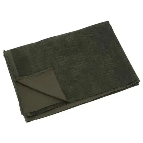Produktbild: BENECREAT Cordstoff, 100x150cm DIY Nähen Handwerk Materialien Cord Polsterstoff Zum Nähen Mantel Hemd Kleid Hosen Kostüm Sofa DIY, Dunkel Olivgrün
