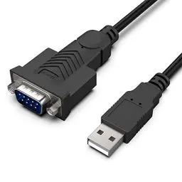 Produktbild: BENFEI USB auf RS232 Seriell Kabel mit Nuss 1,8M, Seriell USB auf RS-232 (9 Pin) DB9 mit PL2303 Prolific Chipsatz, Kompatibel fur Windows 11/10/8.1/8/7, Mac OS X 10.6 und höher (NOT VGA)