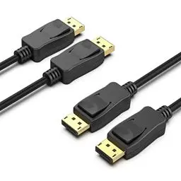 Produktbild: BENFEI (VESA zertifiziert DisplayPort DP 1.2 Kabel 1,8M 4K, 2 Stück DisplayPort auf DisplayPort Kabel 4K@60Hz 2K@165Hz/144Hz/120Hz, geeignet für PC Monitor Gaming-Grafikkarte