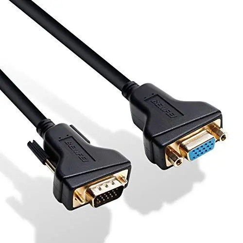 Produktbild: BENFEI VGA-Verlängerungskabel, VGA-Stecker-auf-Buchse-Kabel, 3 Meter