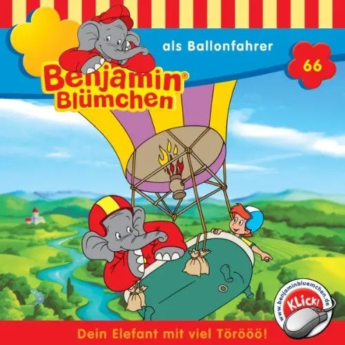 Produktbild: Benjamin als Ballonfahrer: Benjamin Blümchen 66