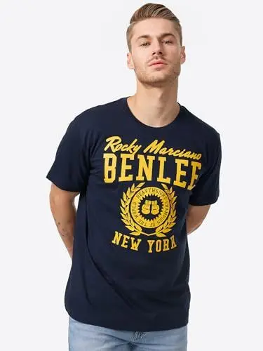 Produktbild: BENLEE Herren T-Shirt Normale Passform Duxbury Dark Navy L