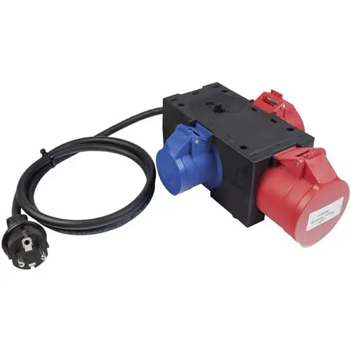 Produktbild: Benning 3-fach Messadapter (044147)