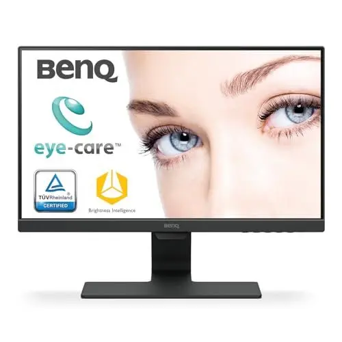 Produktbild: BenQ GW2280 54,61cm (21,5 Zoll) LED Monitor (Full-HD, Eye-Care, VA-Panel Technologie, HDMI, VA-Panel, D-Sub, Lautsprecher) schwarz