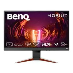 Produktbild: BenQ MOBIUZ EX240N 24 zoll FHD 1080p Gaming Monitor, 165Hz, 1ms MPRT, AMD FreeSync Premium, Gaming-Farbmodi, HDRi-Technologie, HDR10, Light Tuner, Black eQualizer, Integrierte Lautsprecher, Eye-Care