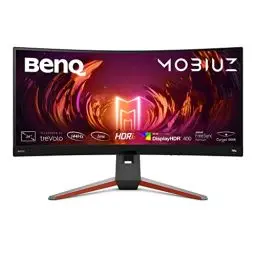 Produktbild: BenQ MOBIUZ EX3410R Curved Gaming Monitor (34 Zoll, Ultrawide, WQHD, 144 Hz, 1ms, HDR 400, FreeSync Premium Pro, Fernbedienung), Gray