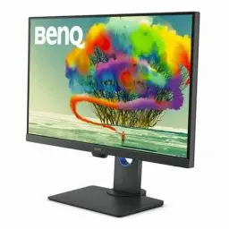 Produktbild: BenQ PD2705U Grafiker Monitor (AQCOLOR Technologie, 27 Zoll, 4K UHD, IPS, P3-Farbraum, USB-C-Laden, DP / HDMI, KVM, Hardware kalibriert, Höhenverstellbar), MacBook kompatibel