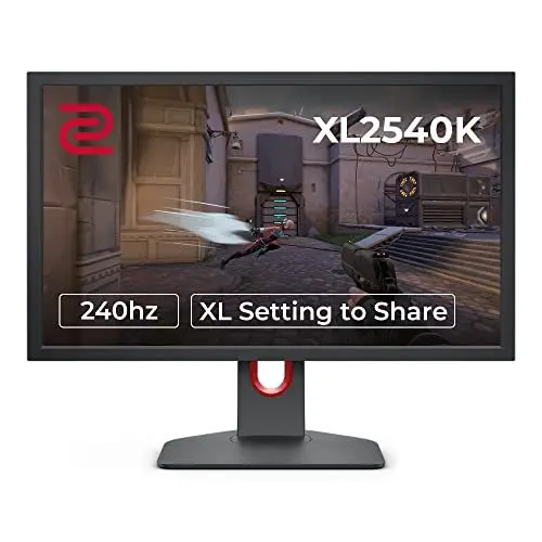 Produktbild: BenQ ZOWIE XL2540K Esports Gaming Monitor | 24,5 Zoll 240Hz XL Setting to Share | 120Hz Kompatibel für PS5 und Xbox Serie X