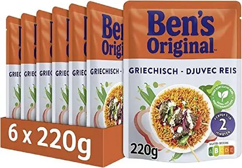 Produktbild: BEN'S ORIGINAL™ Express Griechisch - Djuvec Reis 6x220g